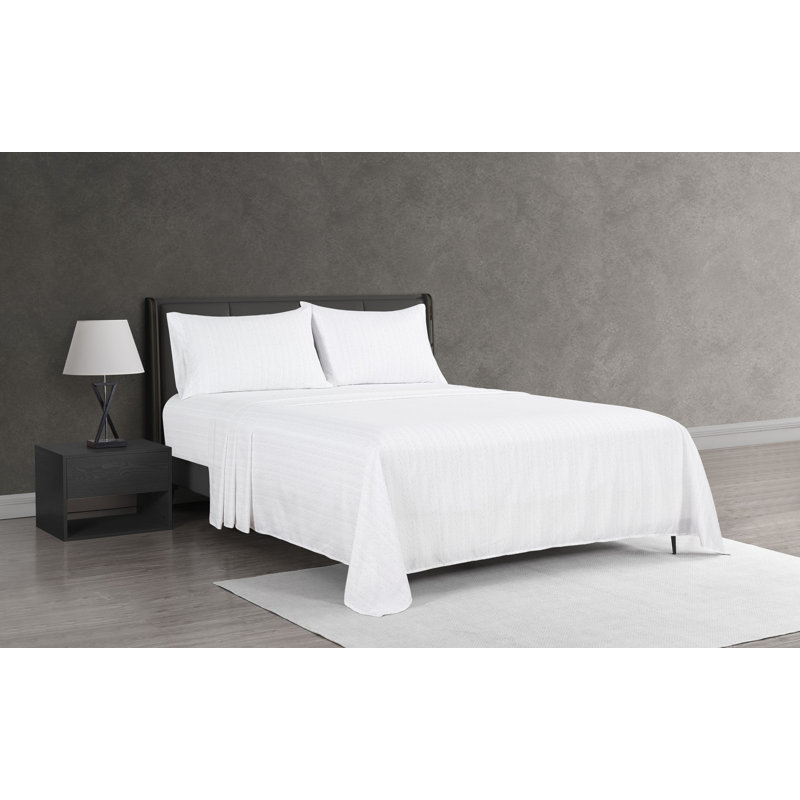 Ensemble de draps 4 pièces Anna, Très grand lit