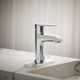 Hint Single-Handle Bathroom Sink Faucet with Escutcheon and Pop-Up Drain, 1.2 GPM