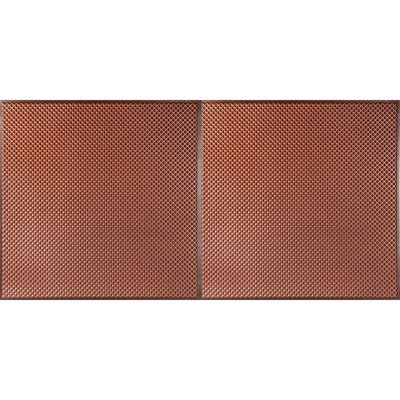 Carreau de plafond en vinyle antique encastré ou collé 3,98 pi x 1,98 pi Kingsbridge
