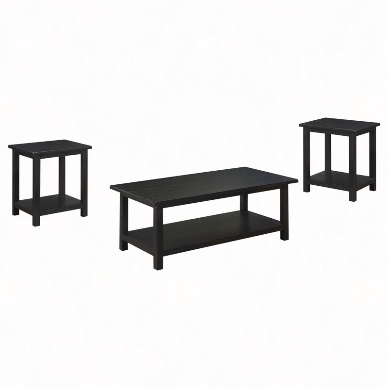 Ensemble de table basse et de table de bout Castleton Java 3 pièces