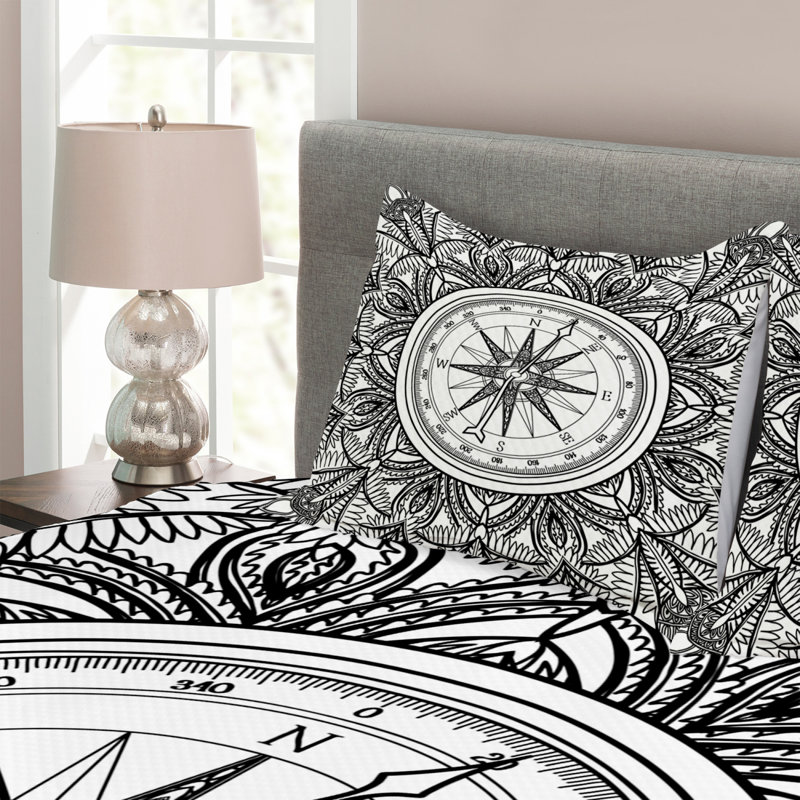 Bedspread Set with Shams, 220 x 264 cm
