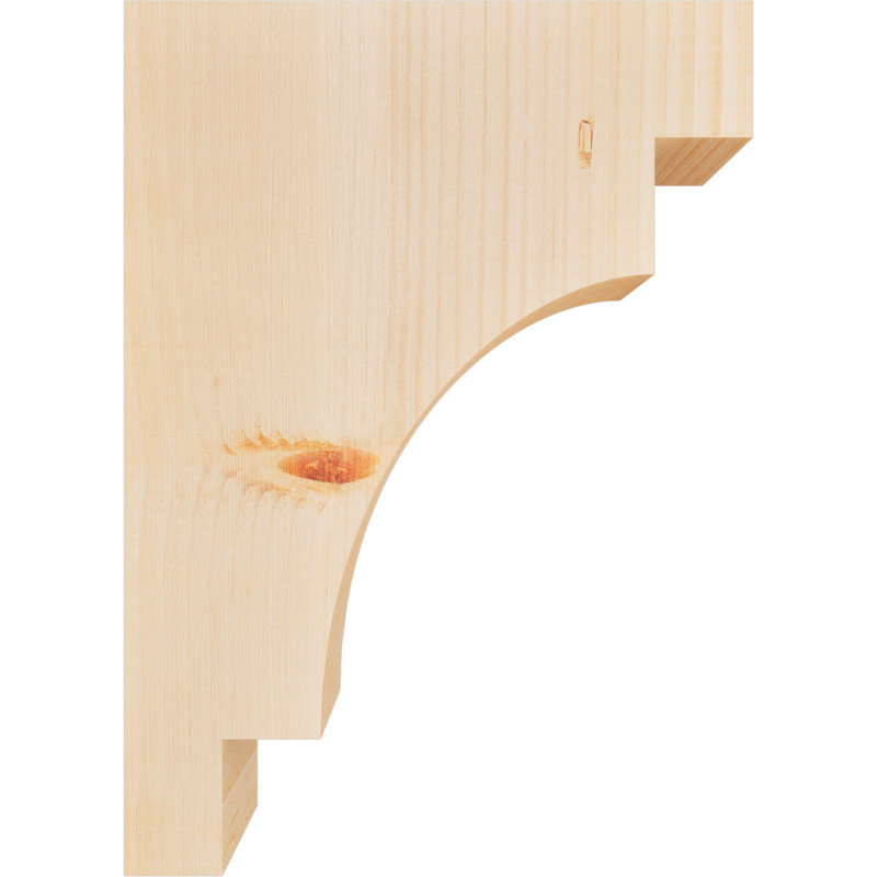 Corbeau méditerranéen, H 16 po x l 3,5 po x P 12 po, Sapin de Douglas, Lisse