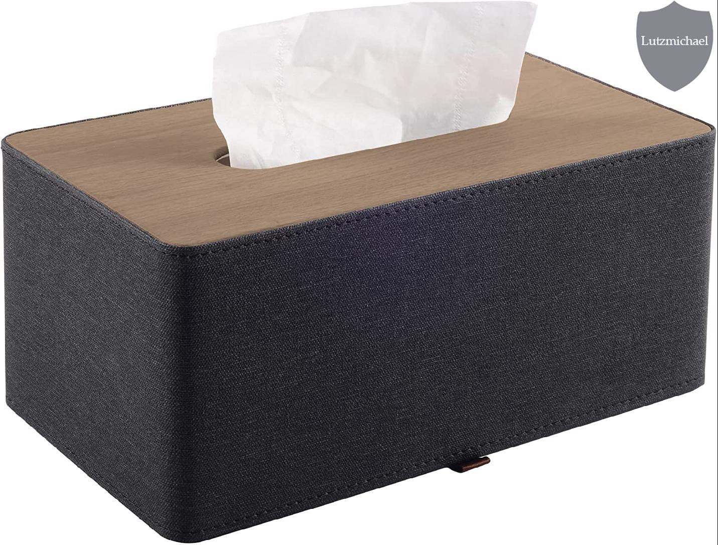 Sedona White Square Tissue Box Cover + Reviews