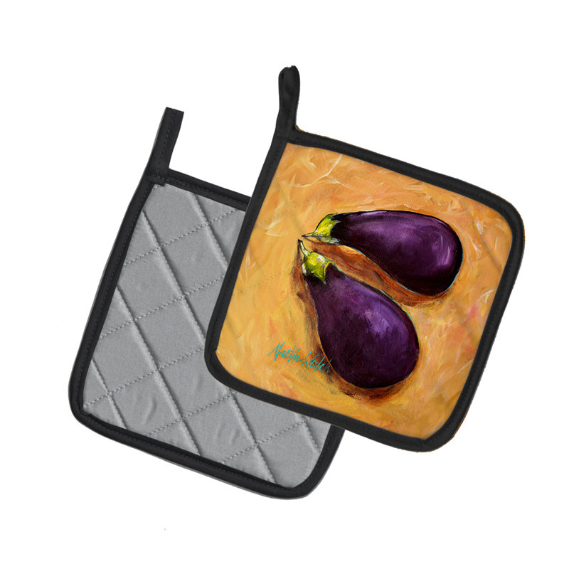 Caroline's Treasures Martin Welch New Artwork Polyester Potholder Set