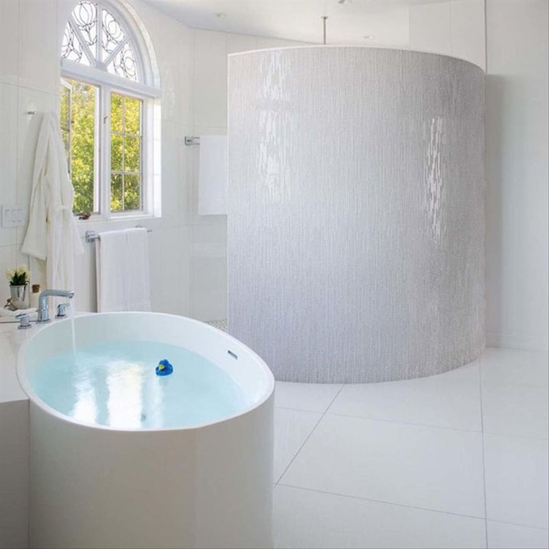 BE 65'' L Freestanding Soaking Bathtub, Polished Chrome, Matte White