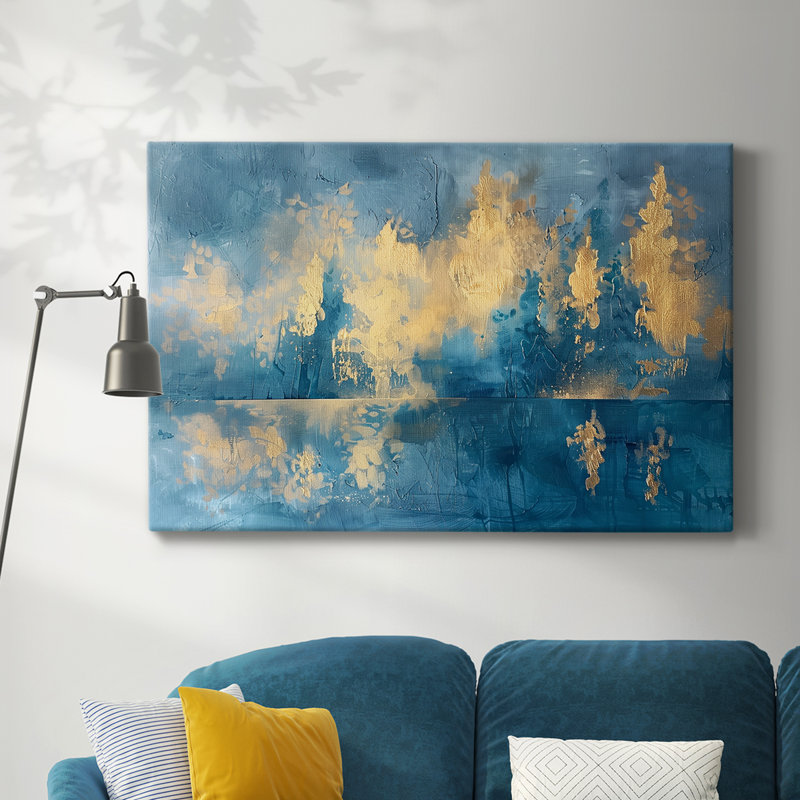 Série de paysages abstraits CLXIV, H 40 po x l 60 po