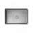 19.68'' Concrete Rectangular Modern Gray Bathroom Sink