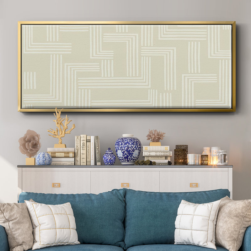 Roll Crossing III- Framed Canvas