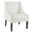 Chaise d'appoint en coton 24,75 po Damiansville-878407536-899355269