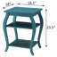Table de bout Teal