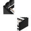 Lit de jour simple en velours noir - Lit gigogne, ports USB, assemblage sans outil, salon / chambre à coucher-1978567150