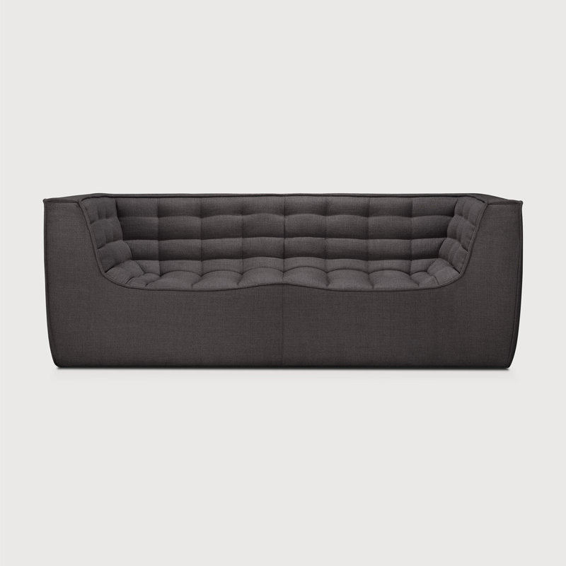 Loveseat, Dark Gray