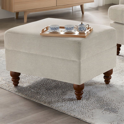 Repose-pieds confortable - avoine de mer (seulement OTTOMAN)