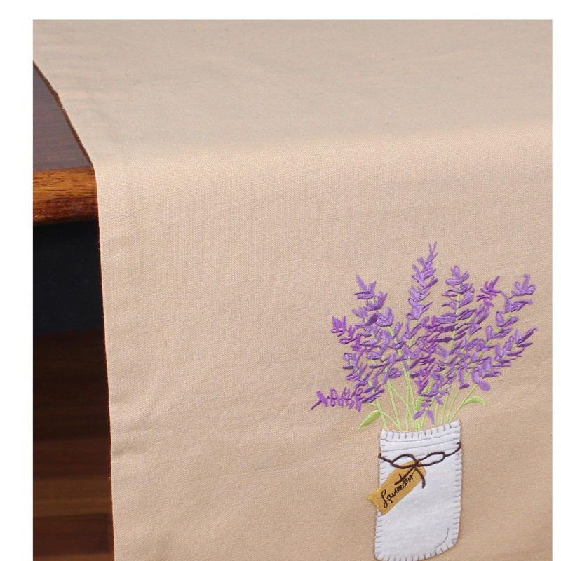 Anayra Runner Everyday Cotton - Emb Table Runnner