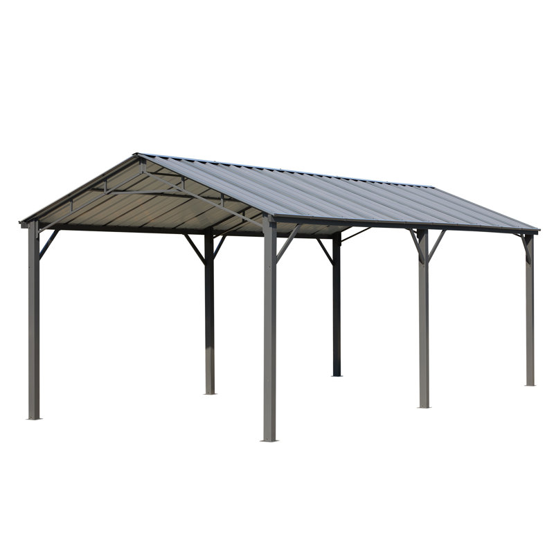 10 pi. L 20 pi. D Garage, abri d'auto robuste