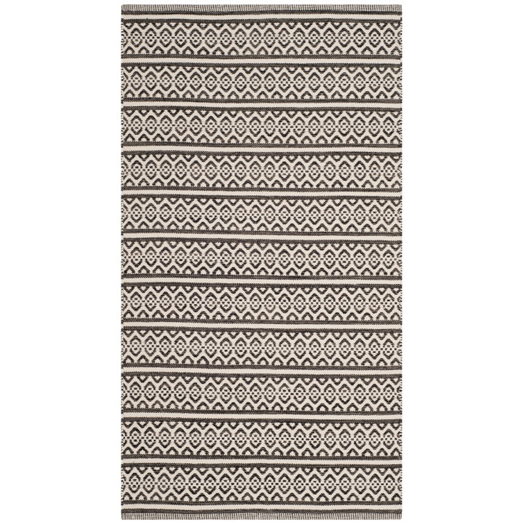 Bester Hand Woven Cotton Geometric Rug