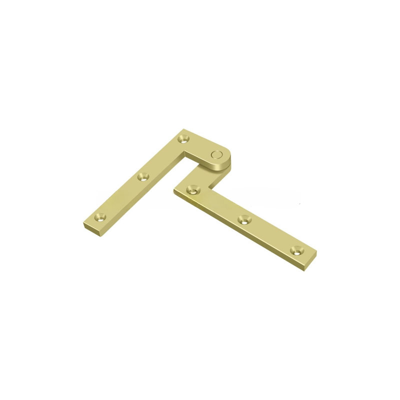 99'' x 16'' Butt Bearing Hinge, Polished Brass