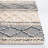 Clairvaux Natural Fiber Flat Weave Jute/Cotton Geometric Rug in Natural/Gray-1598134375