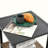Leicha 2 - Person Steel Patio Dining Set Square Table with Cushions Included-52708110