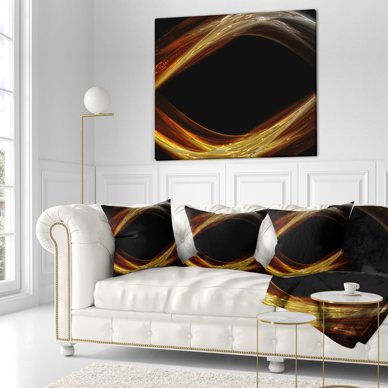 Coussin Abstract Abstract Shapes, 18 po x 18 po, Coussin décoratif