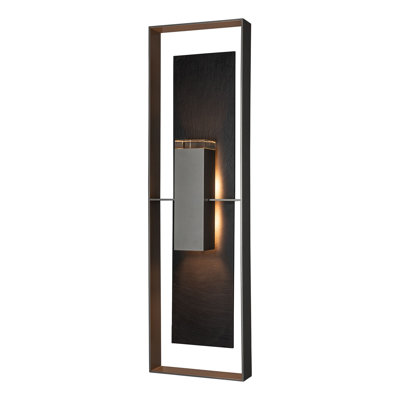 Shadow Box Aluminum Wall Light