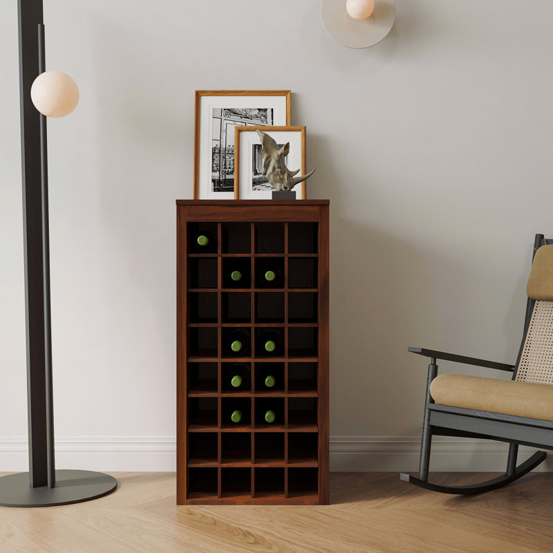 Buffet armoire, bar à vin modulaire 32, Brun