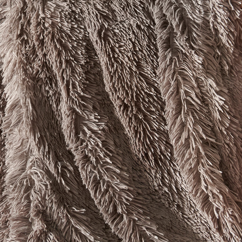 Cuddly Faux Fur 150x200cm Throw, Natural