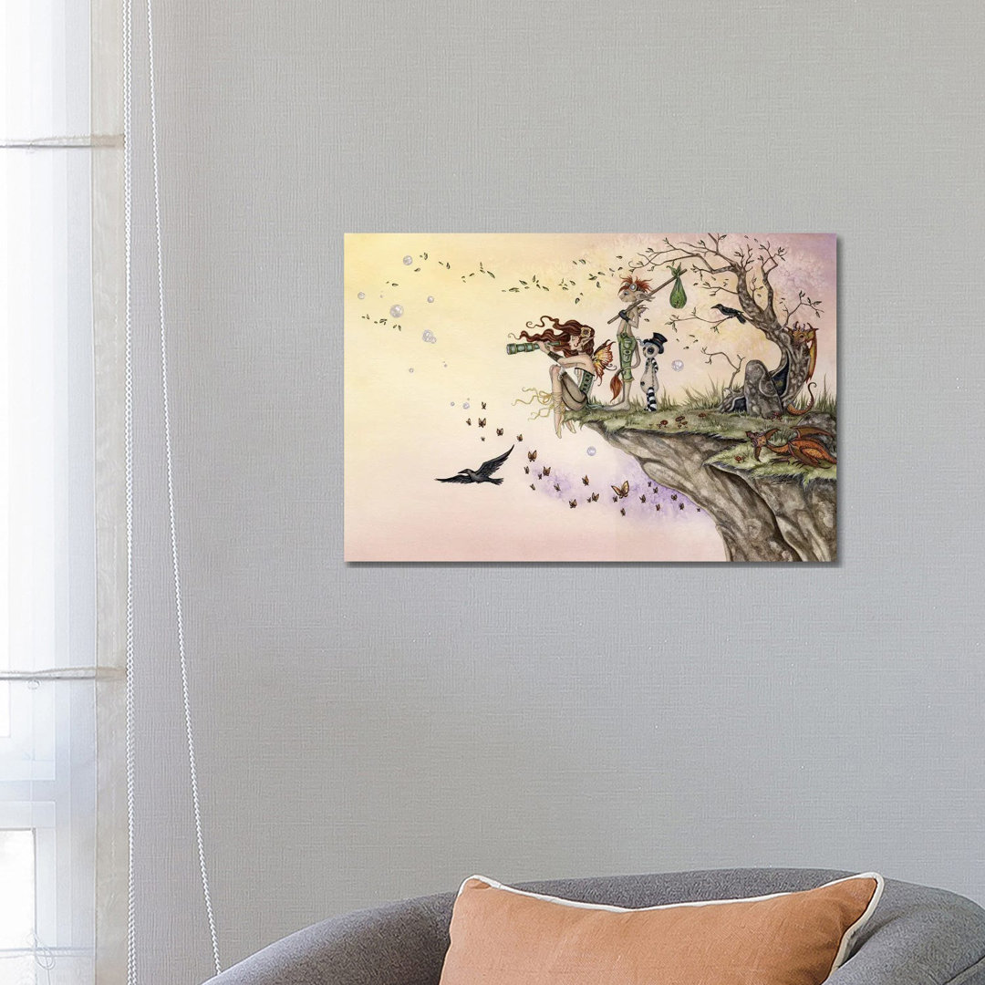 Where The Wind Takes You by Amy Brown - Print on Canvas
