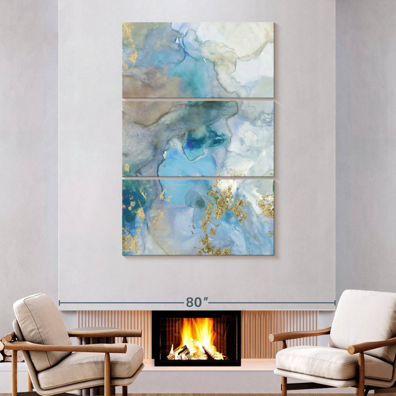 Avery Emerald Pool II, 74" H x 48" W