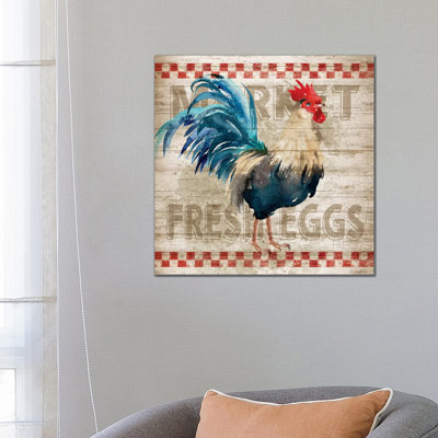 Morning Eggs by Conrad Knutsen - Wrapped Canvas Print
