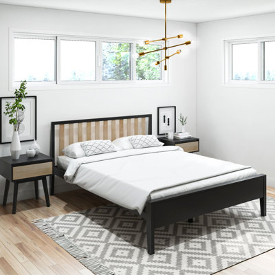 Lievin Solid Wood Piece Bedroom Set