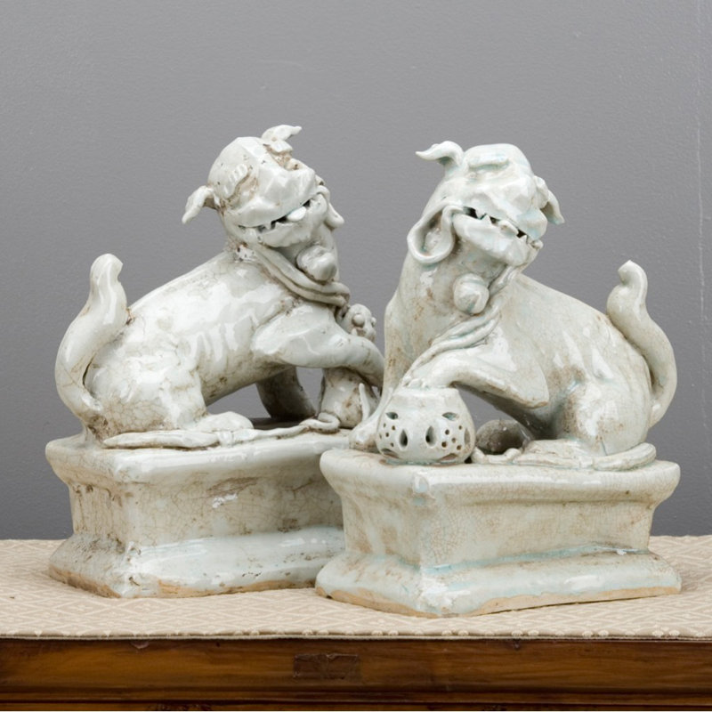 Foo Dog - paire de figurines