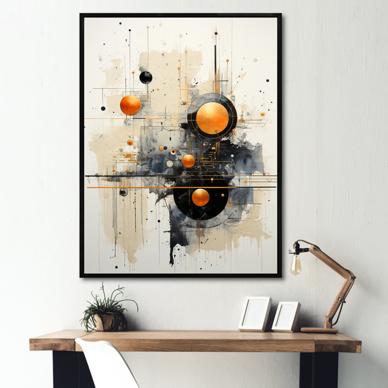 Impression sur toile Zodiac_106464, H 20 po x l 12 po x P 1 po, Cadre flottant noir
