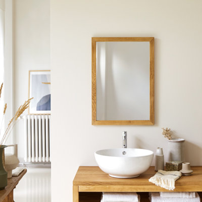 Wood Wall Mirror