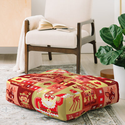 Coussin de plancher de noël chobopop