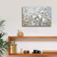 «Cotton Field Blue Gray» par Julia Purinton, art mural sur toile-1996439664