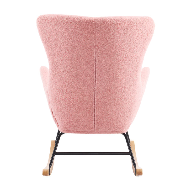 Caenas Rocking Chair, Pink