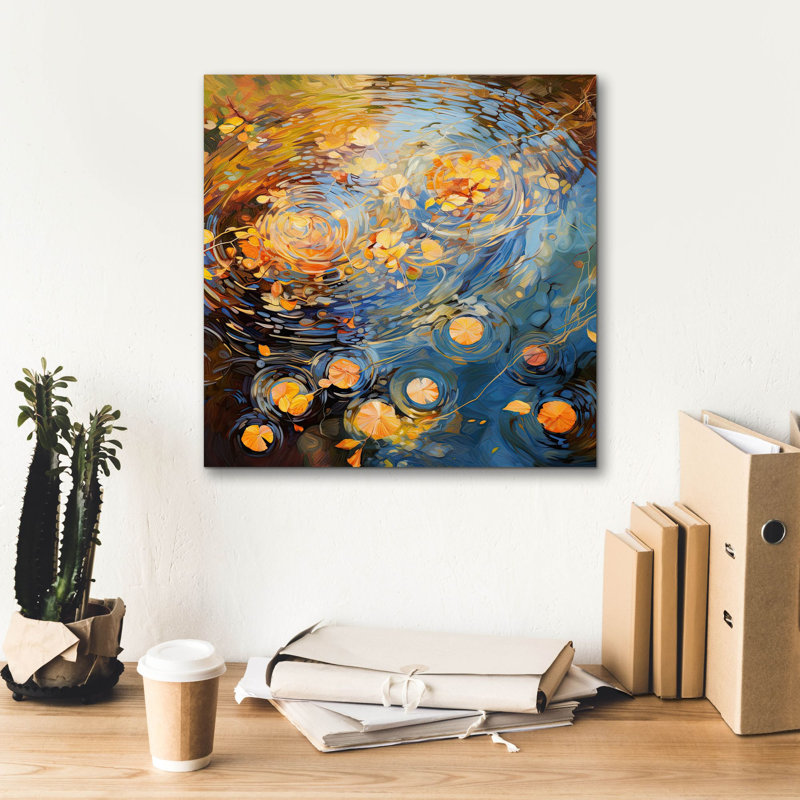 «Autumn Nostalgia 1 of 4» par Cameron Gray, art mural sur toile, H 18 po x l 18 po x P 0,75 po