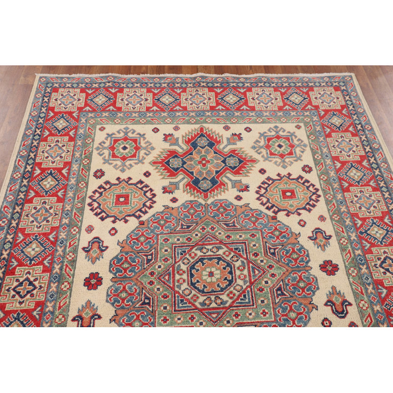 Handmade Kazak Oriental Rug 5