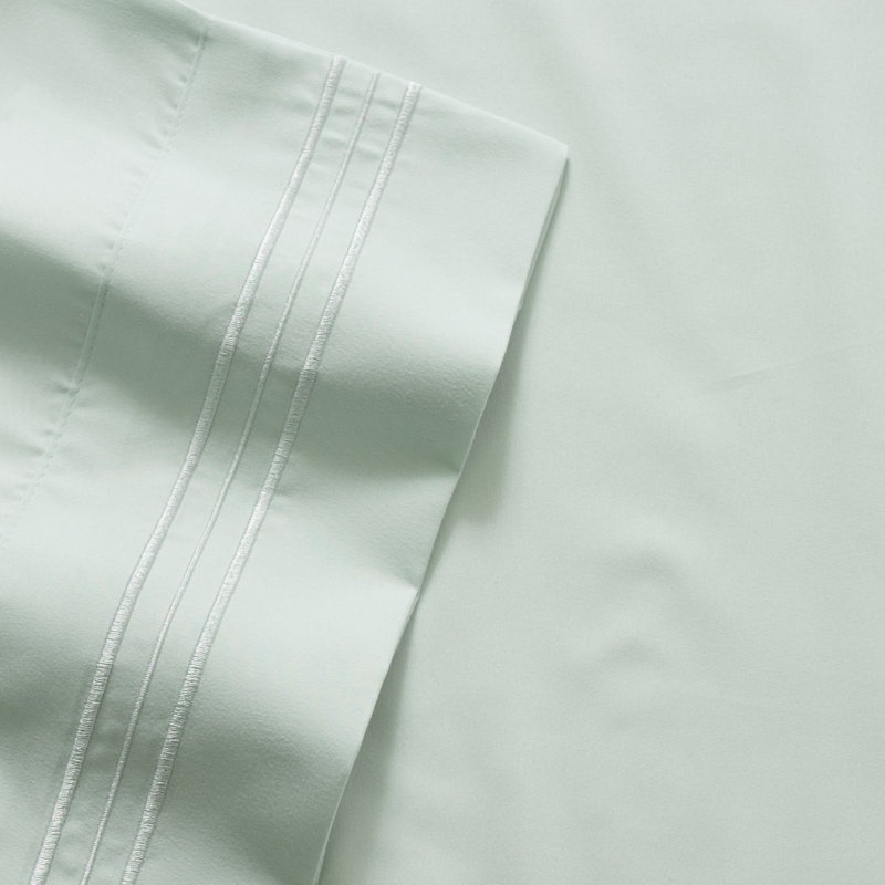 Luxurious Classic Soft Solid 1800 Series Microfiber Sheet Set, Various Colors and Sizes, Mint, California King