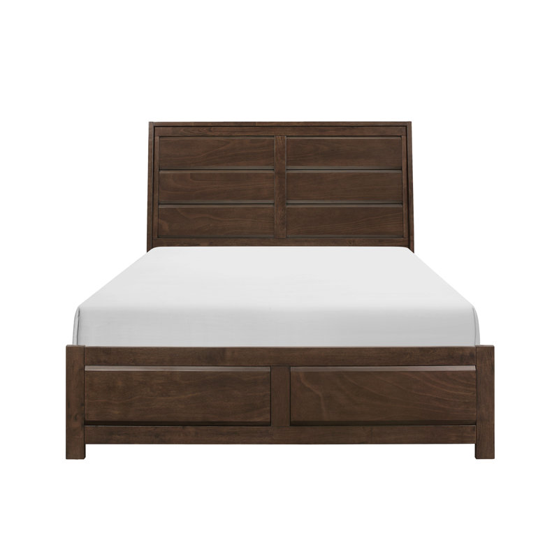 Mobilier de chambre à coucher en bois de conception contemporaine 1pc, Grand lit