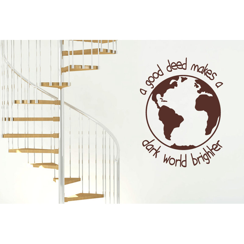 Wall Decal, Brown, Medium