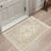 Medallion Non Slip Washable Rug(Cream)