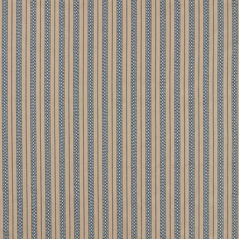 Elm Stripe, Indigo/Flax