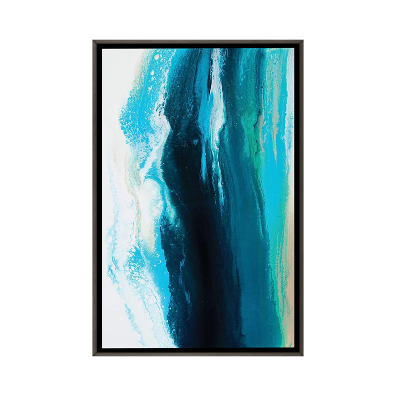 «Risen» par Spell rebond Fine Art - reproduction d'art, Dark Rustic Wood Frame, H 26 po x l 18 po x 1,5 po, Pas de tapis