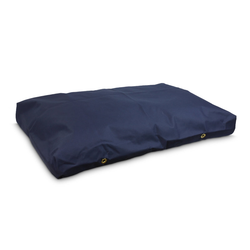 Small Brown Waterproof Outdoor Rectangle Dog Bed