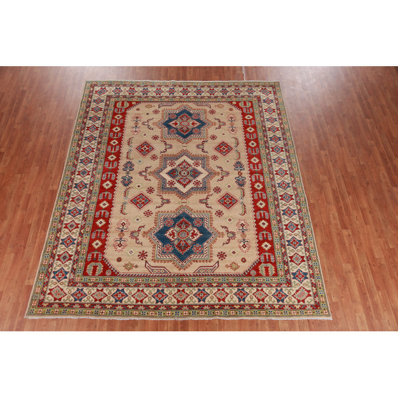 Vegetable Dye Kazak Oriental Area Rug