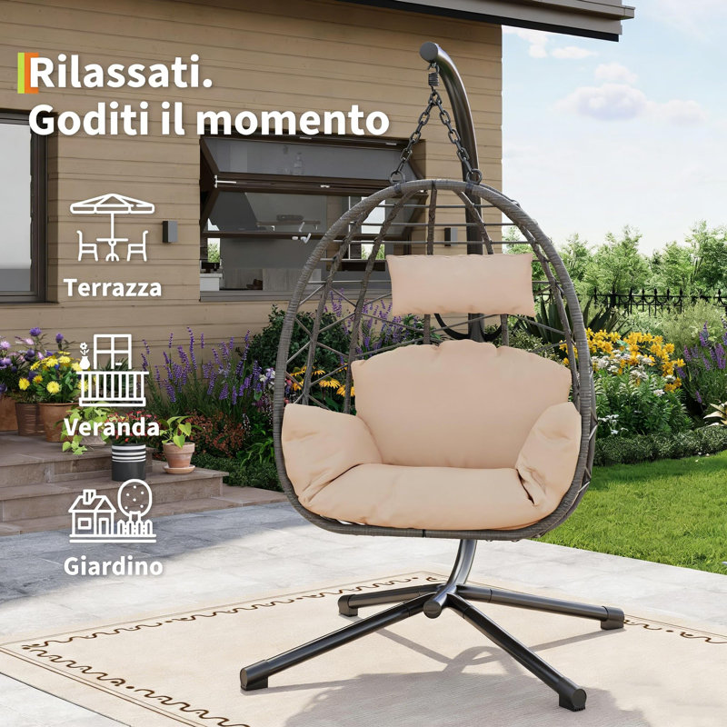 Hammock Chair Stand, Beige