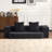Ebern Designs Transformable Sectional Sofa with 3 Ottoman Stools-1162670966