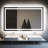 UL Certified Front & Back LED Anti-Fog Tempered Glass Bathroom Vanity Mirror-754561859
